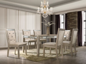 Clara - Dining Table + 6 Chair Set
