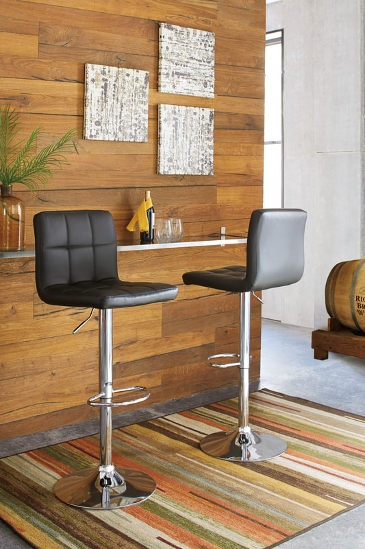 d120-130-front-back_orig.jpg D120-130 Black Swivel Barstool