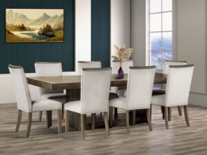 D900 - Dining Table + 8 Chair Set