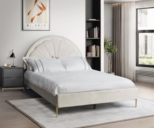 flora-beige_orig.jpeg Flora Beige Platform Bed Twin, Full, Queen (LED LIGHTS) **NEW ARRIVAL**