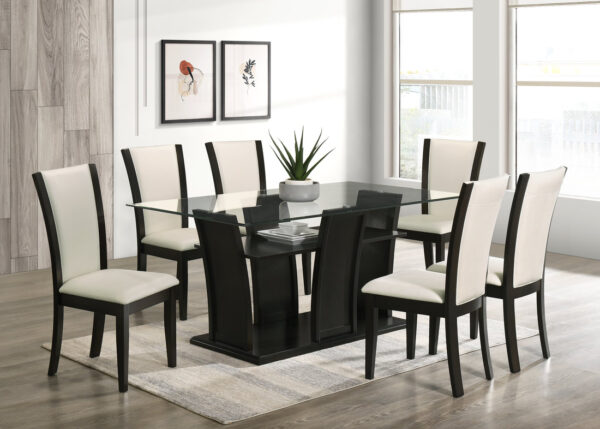 florida-white-innv-ninja-nj-007-cotton_orig.jpg Florida - White (LINEN) Dining Table + 6 Chair Set
