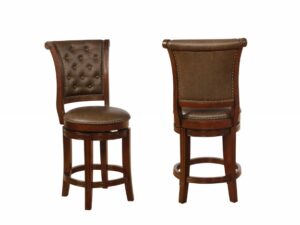 2792C-24-ESP GRANVILLE SWIVEL CONTR HT STOOL K/D