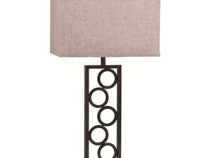 6260T CRYSTAL 3 GLOBE TABLE LAMP