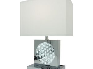 6289T-CR TABLE LAMP CHROME-LED ACCENT