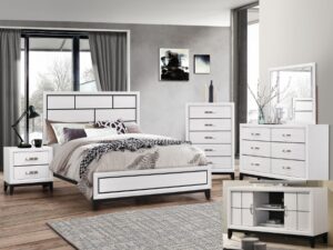SETB4610 AKERSON CHALK BEDROOM GROUP